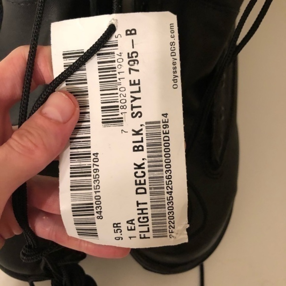 🥾 GORTEX 🥾black boots flight deck - Picture 2 of 7